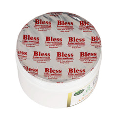 Bless International manteca de cacao orgánica: aplicación suave para cabello hidratado
