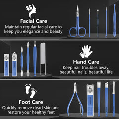 Corta uñas curvo de acero inoxidable de BLESWIN para precisión.