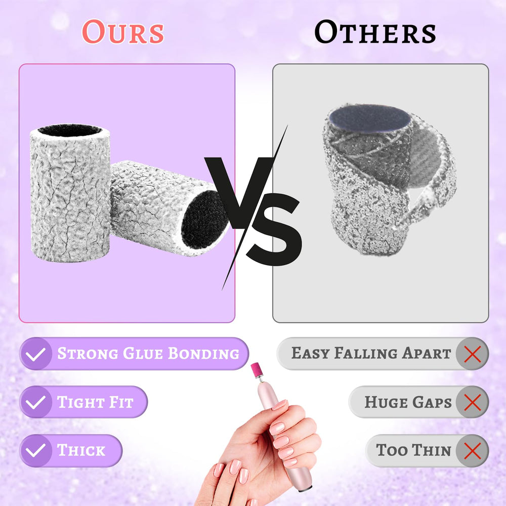 BLESWIN: juego de lijas para preparación de uñas, listo para aplicar productos.