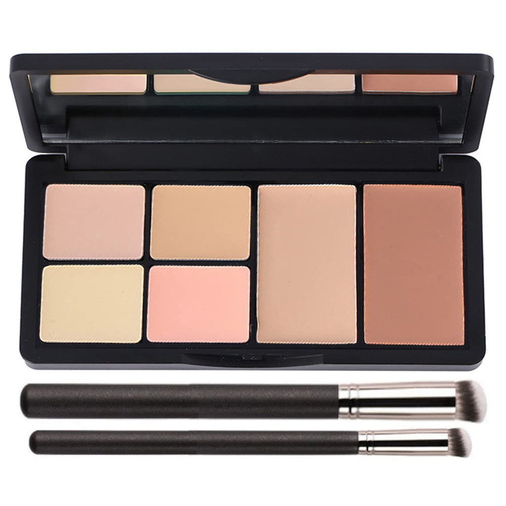 BliBling Paleta Correctora 6 en 1, frente para cobertura suave de ojeras.