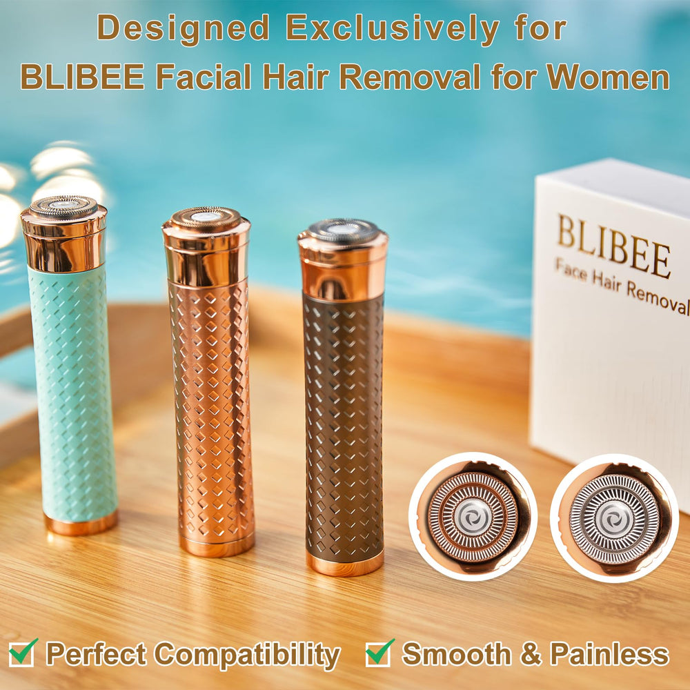 BLIBEE cuchillas doradas y plateadas 2 colores para zonas específicas
