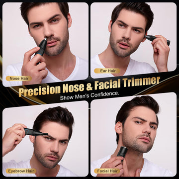 BLIBEE tapas intercambiables para nariz, orejas y cejas con precisión.
