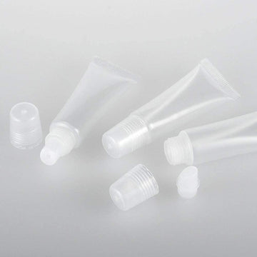 Tubo vacío BlingKingdom de 8ml con PVC suave, seguro para uso prolongado.