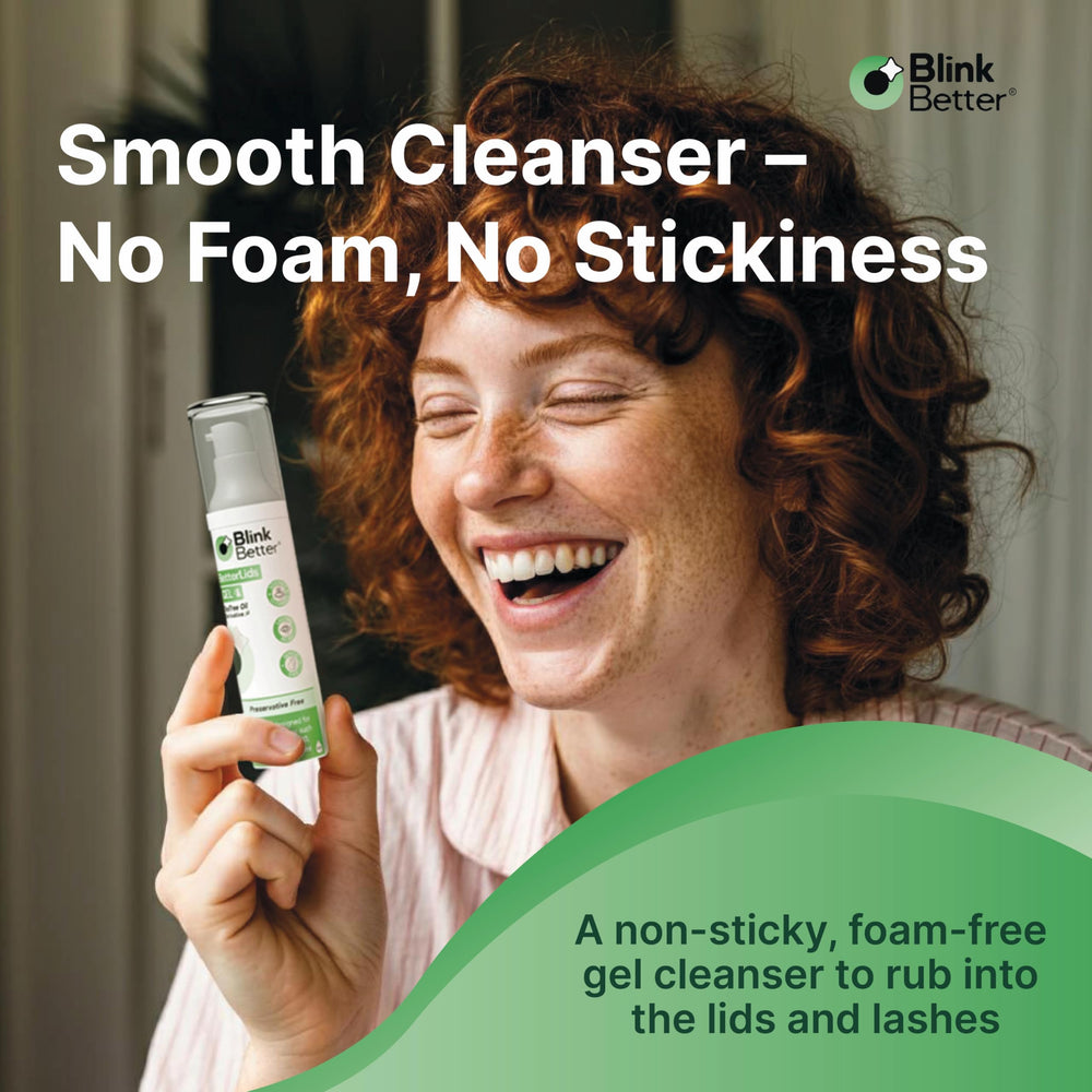 Activos para cuidar la barrera cutánea con BetterLids, sensación de piel protegida.