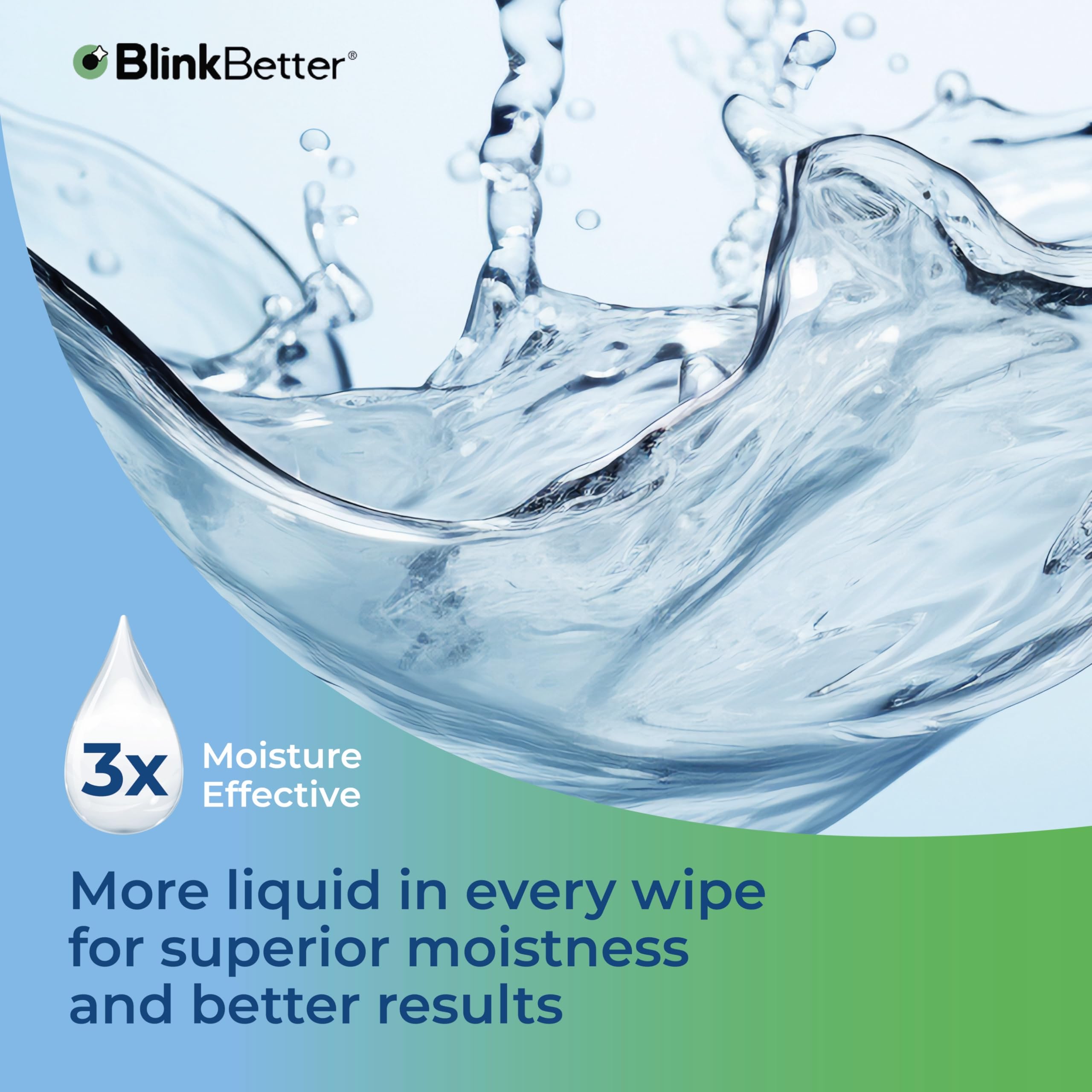 BlinkBetter: aloe y manzanilla calman ojos cansados durante la limpieza.