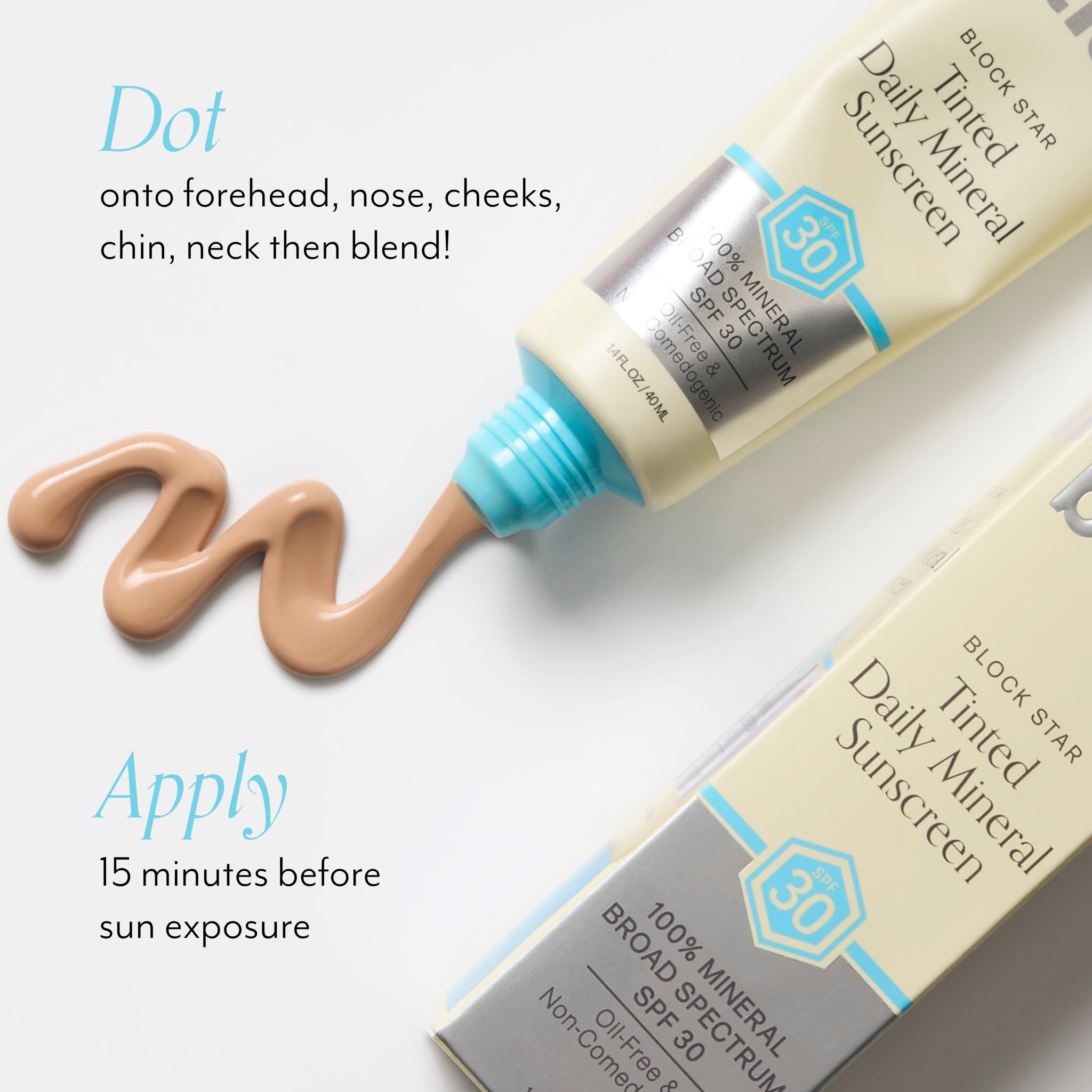 Bliss Block Star SPF 30, protector mineral que evita el residuo blanco