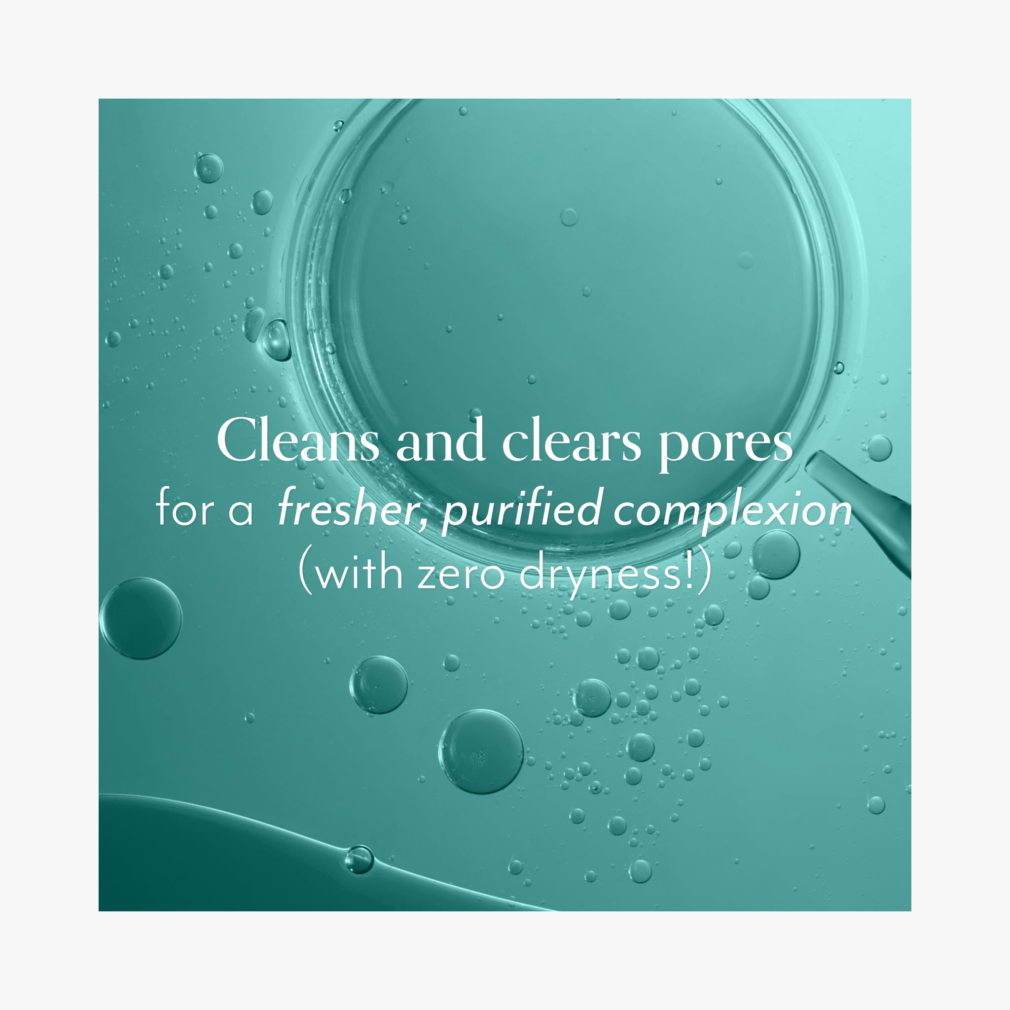 Morning skincare routine with Bliss Clear Genius for a clean start.