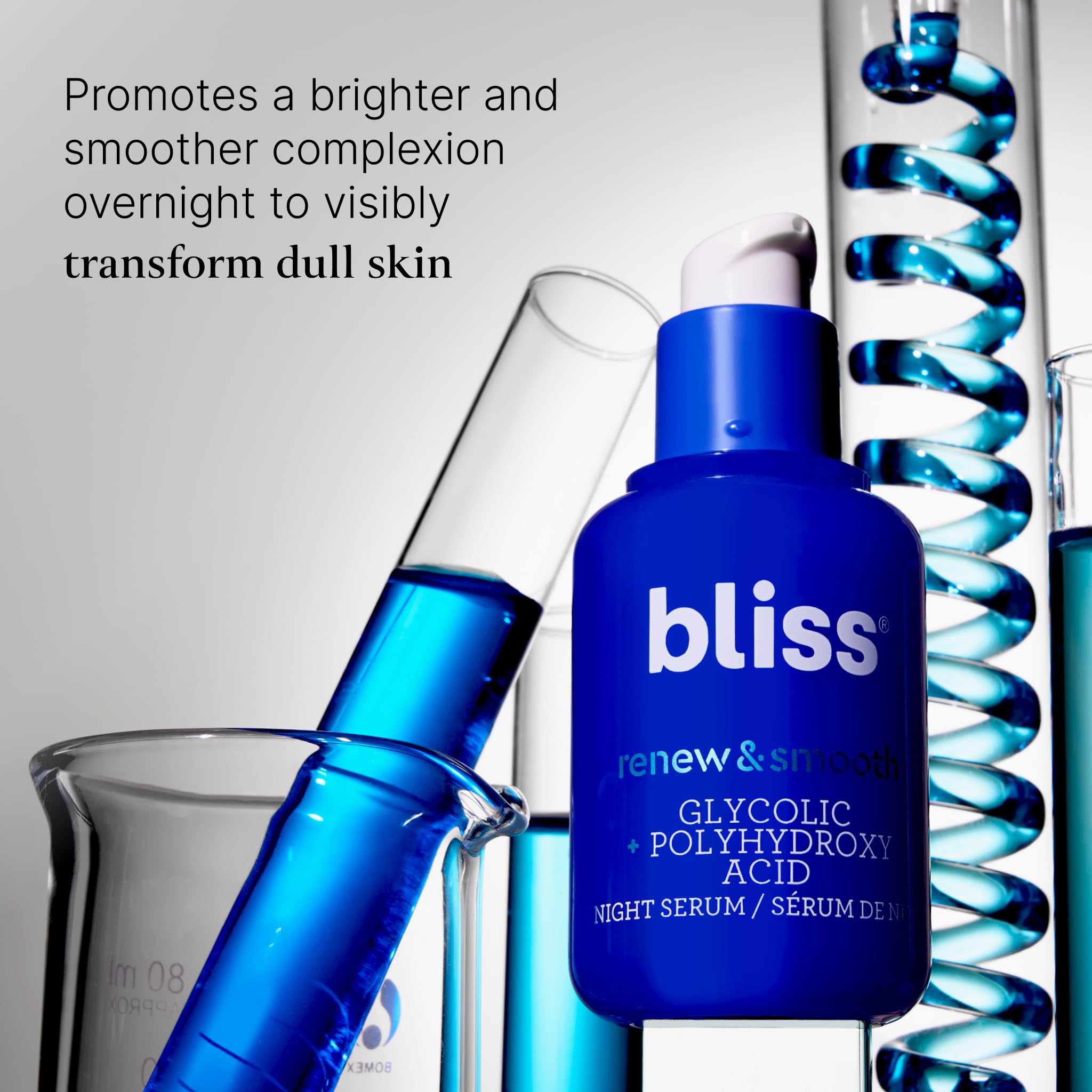 Uso regular de Bliss reduce poros y mejora la textura.