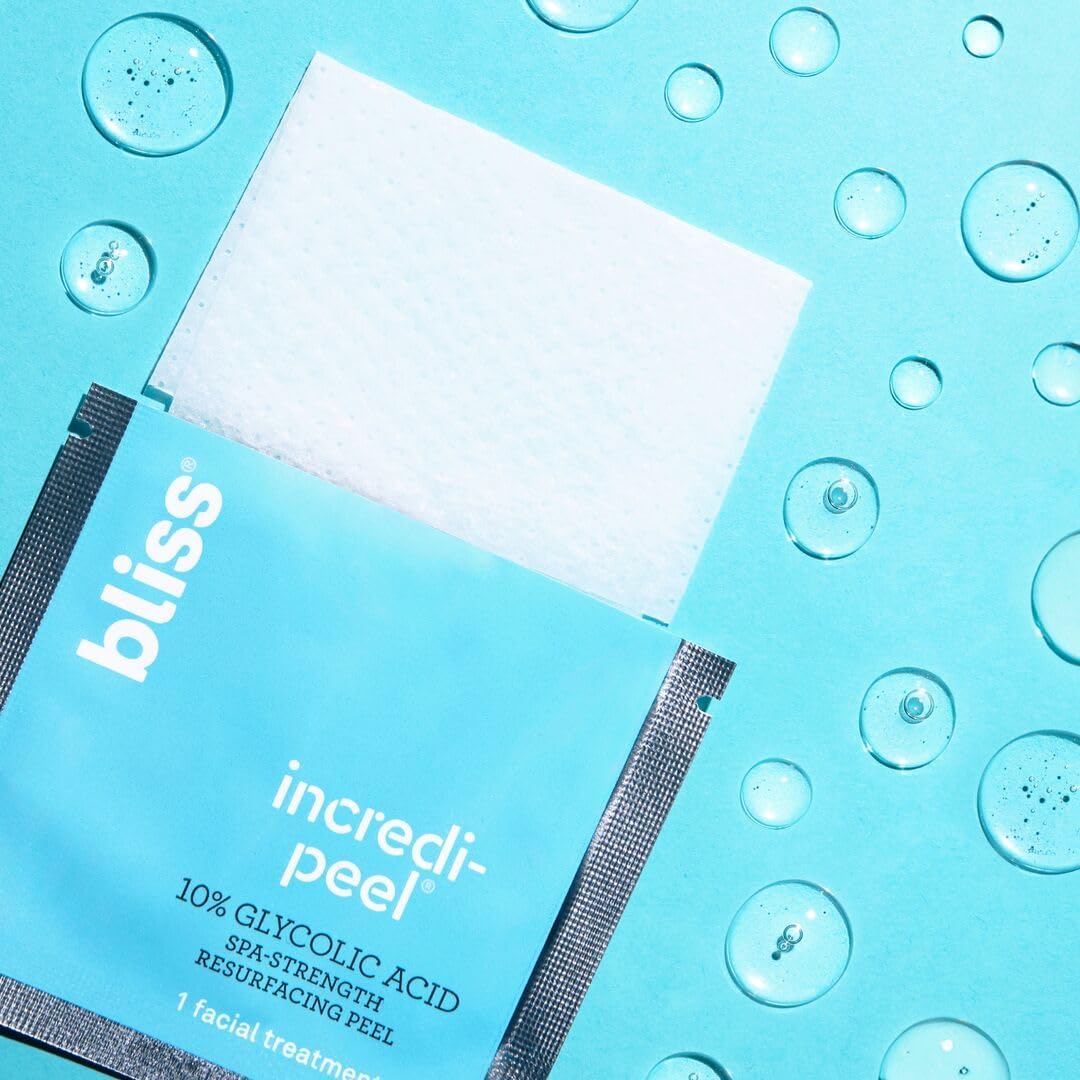 Bliss Incredi-Peel, envase compacto y lujo para rutina diaria