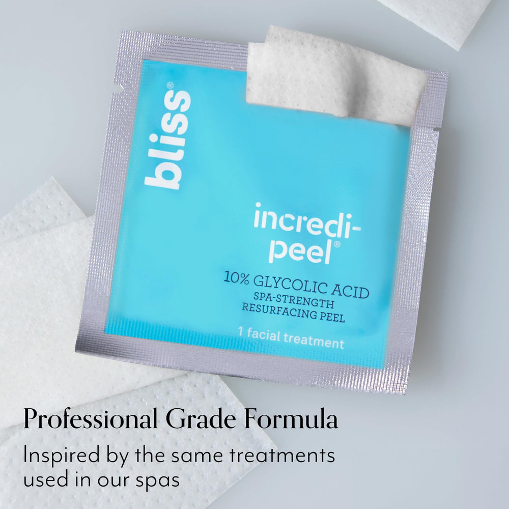 Bliss Incredi-Peel, tamaño de viaje para cuidado diario