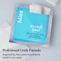 Bliss Incredi-Peel, tamaño de viaje para cuidado diario