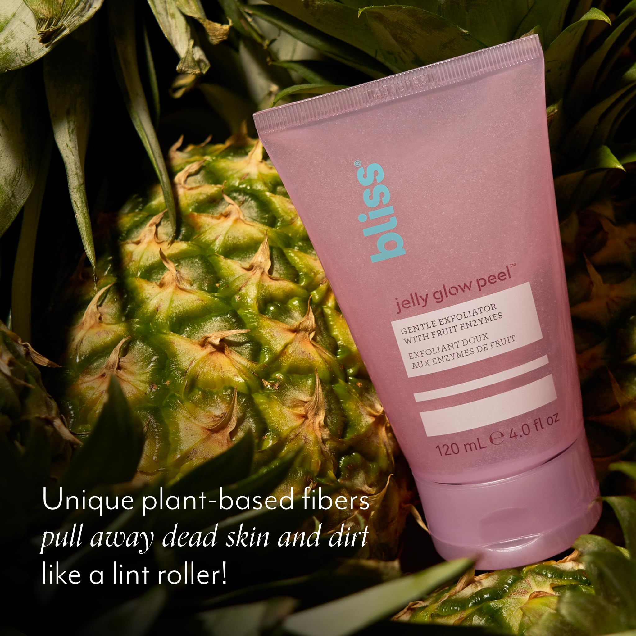 Bliss Jelly Glow Peel, aroma-geranio, experiencia sensorial agradable durante la limpieza.