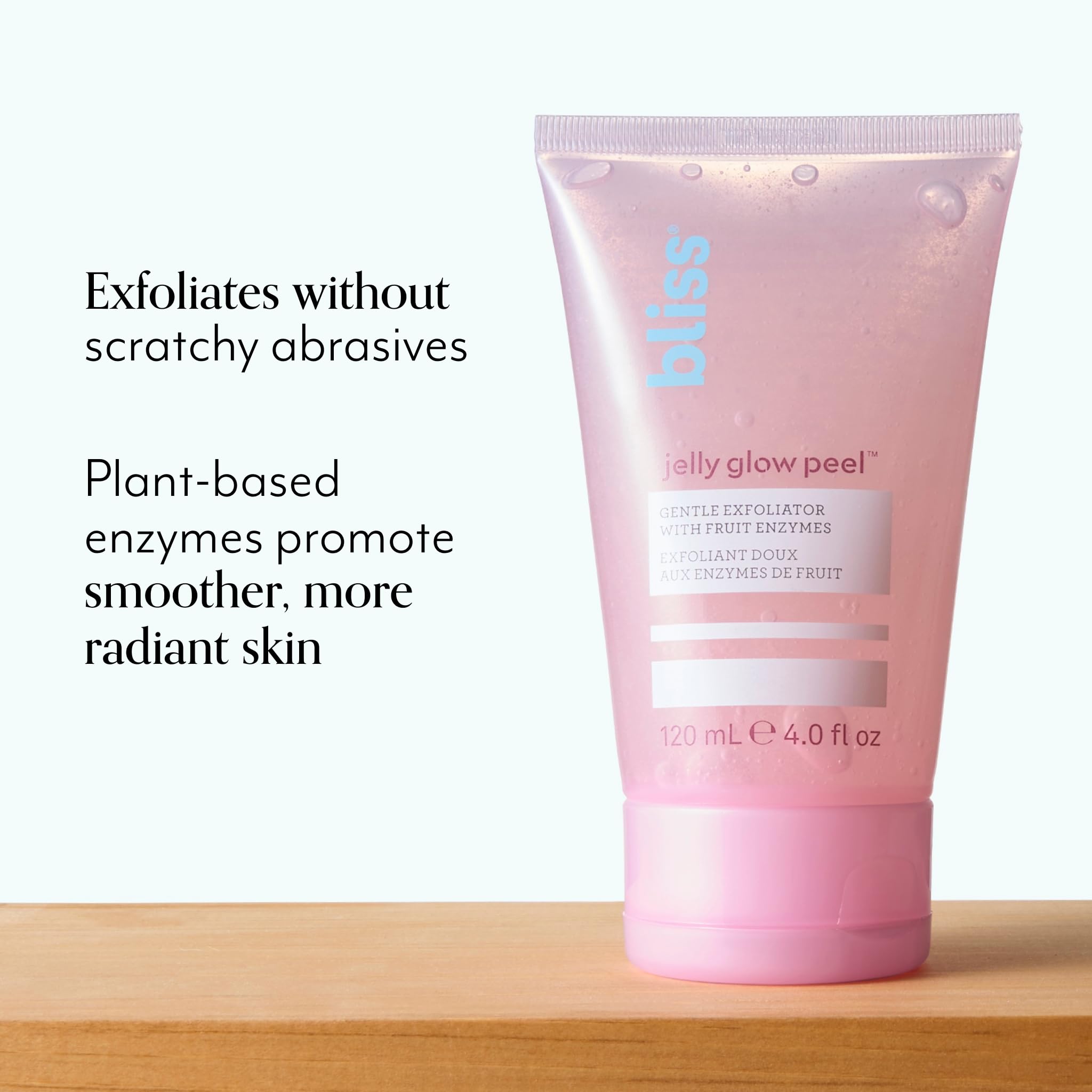 Bliss Jelly Glow Peel, hidrata-piel, fórmula suave que aporta humedad y confort.