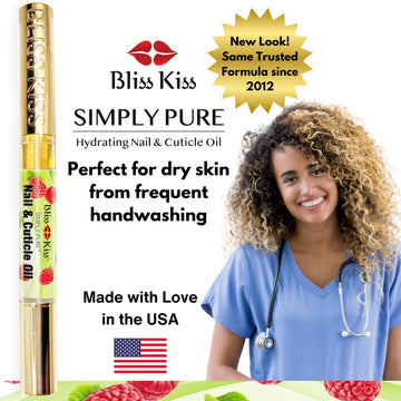 Bliss Kiss Aceite Absorcion Rapida: cuidado ligero sin grasa para uñas saludables.