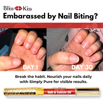 Bliss Kiss acondiciona cutículas y uñas, mantiene hidratación y flexibilidad.
