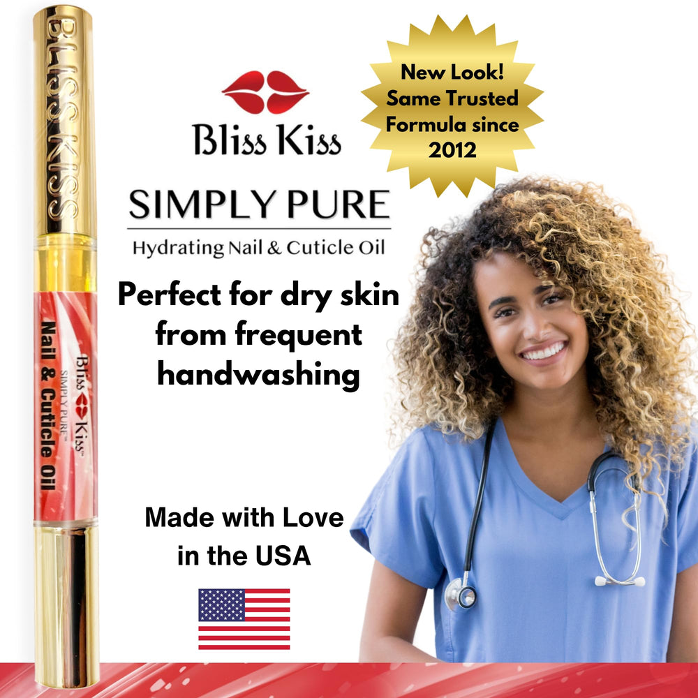 Bliss Kiss fórmula absorbente y no grasa para uso diario.