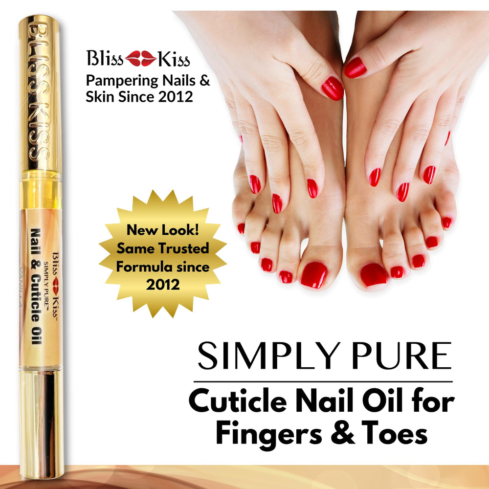 Bliss Kiss fortalecimiento de uñas: protección y condición para uñas más sanas.