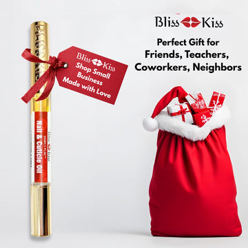 Bliss Kiss fortalece uñas con cuidado suave, aspecto natural.
