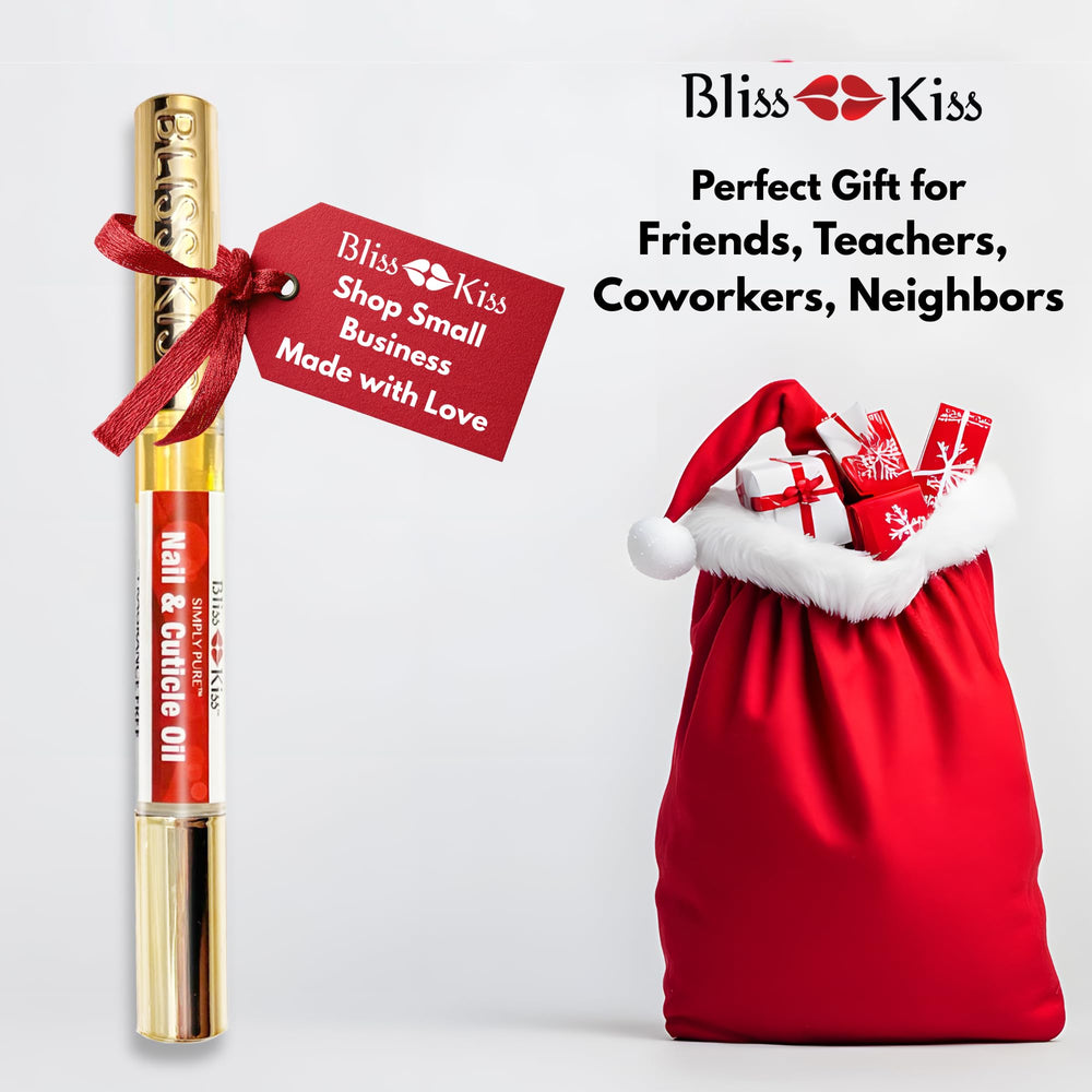 Bliss Kiss fortalece uñas con cuidado suave, aspecto natural.