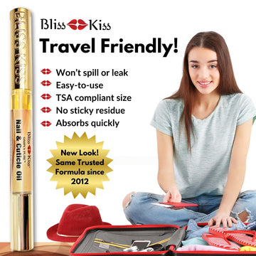 Bliss Kiss hidratación alrededor de las uñas: piel suave.