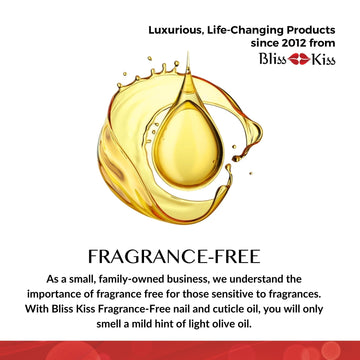 Bliss Kiss hidratación en piel alrededor de uñas para flexibilidad.