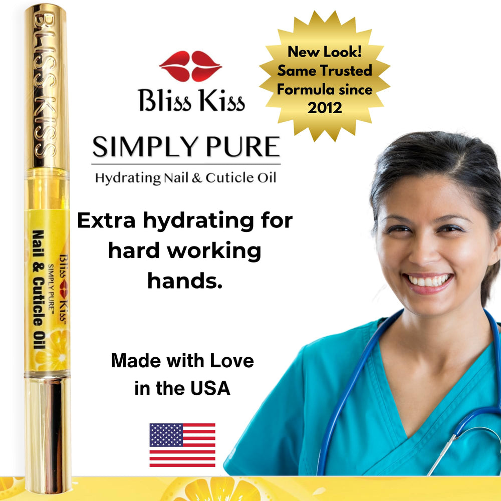 Bliss Kiss stylo huile cuticules peau et cuticules adoucie — douceur durable