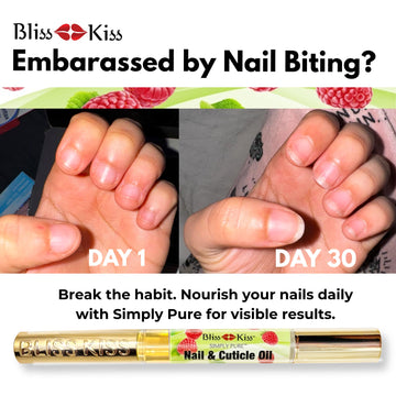 Bliss Kiss Unas Resistentes Brillantes: fomenta uñas fuertes y con aspecto saludable.