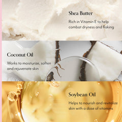 Bliss Naked Body Butter con vitamina E, cuidado suave para la piel.