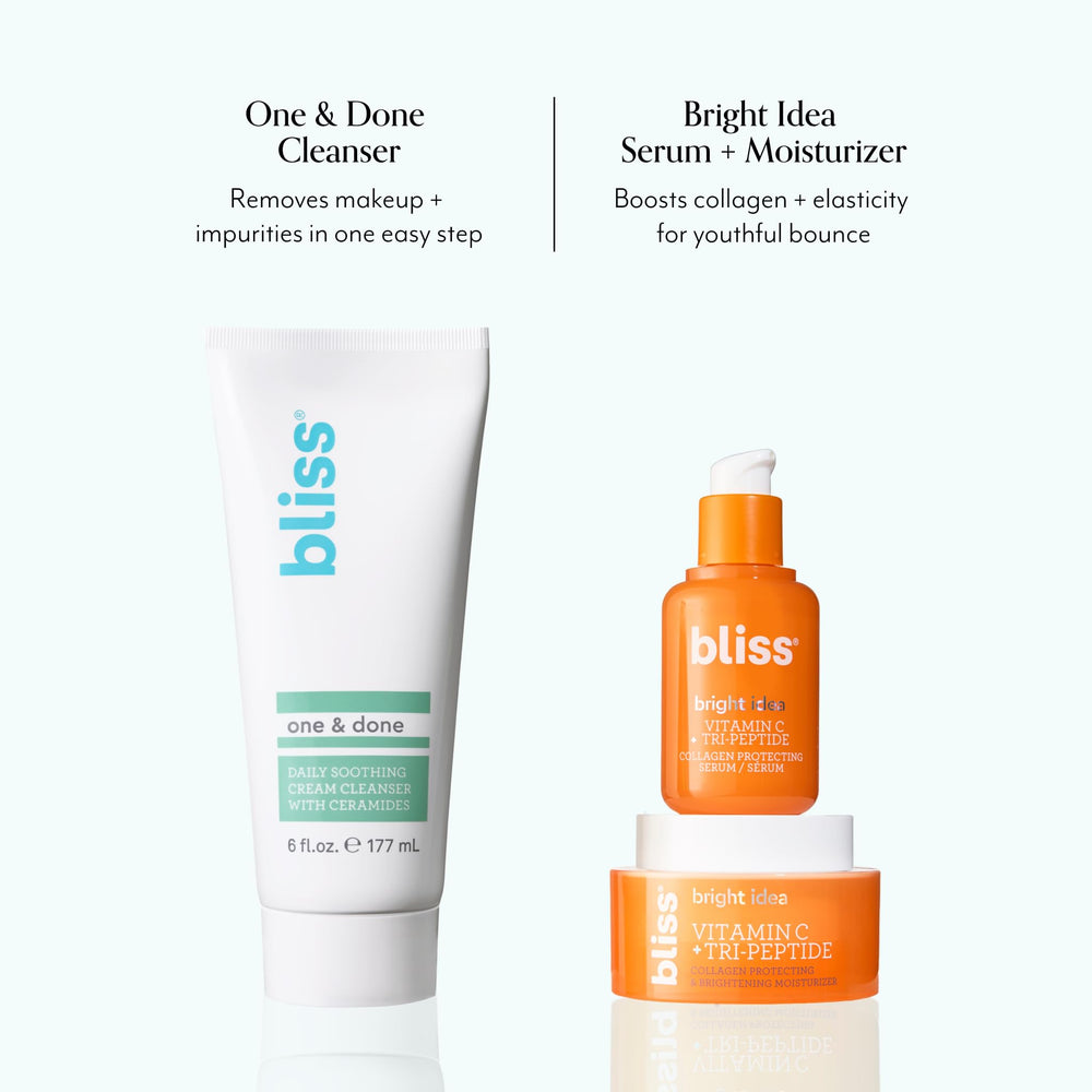 Bliss One & Done contiene ceramidas y otros ingredientes clave.