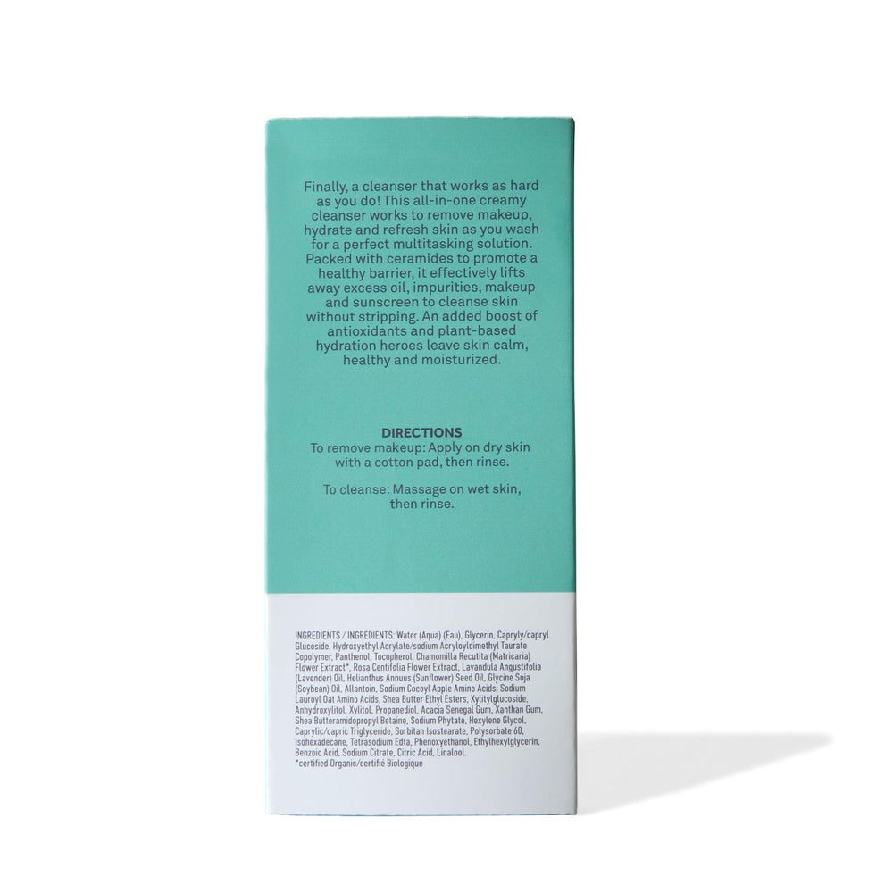 Rutina minimalista de limpieza facial con Bliss One & Done.