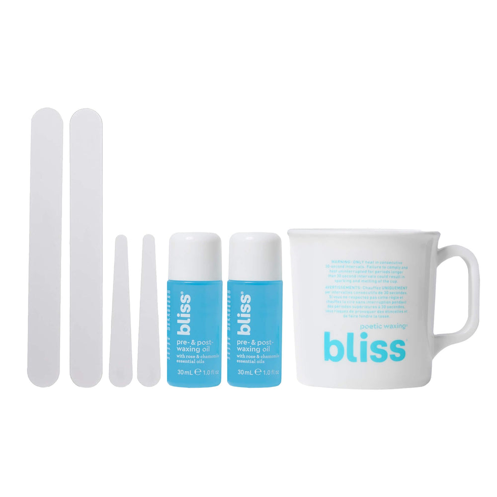 Bliss Poetic Waxing Kit: instrucciones detalladas para un uso seguro.