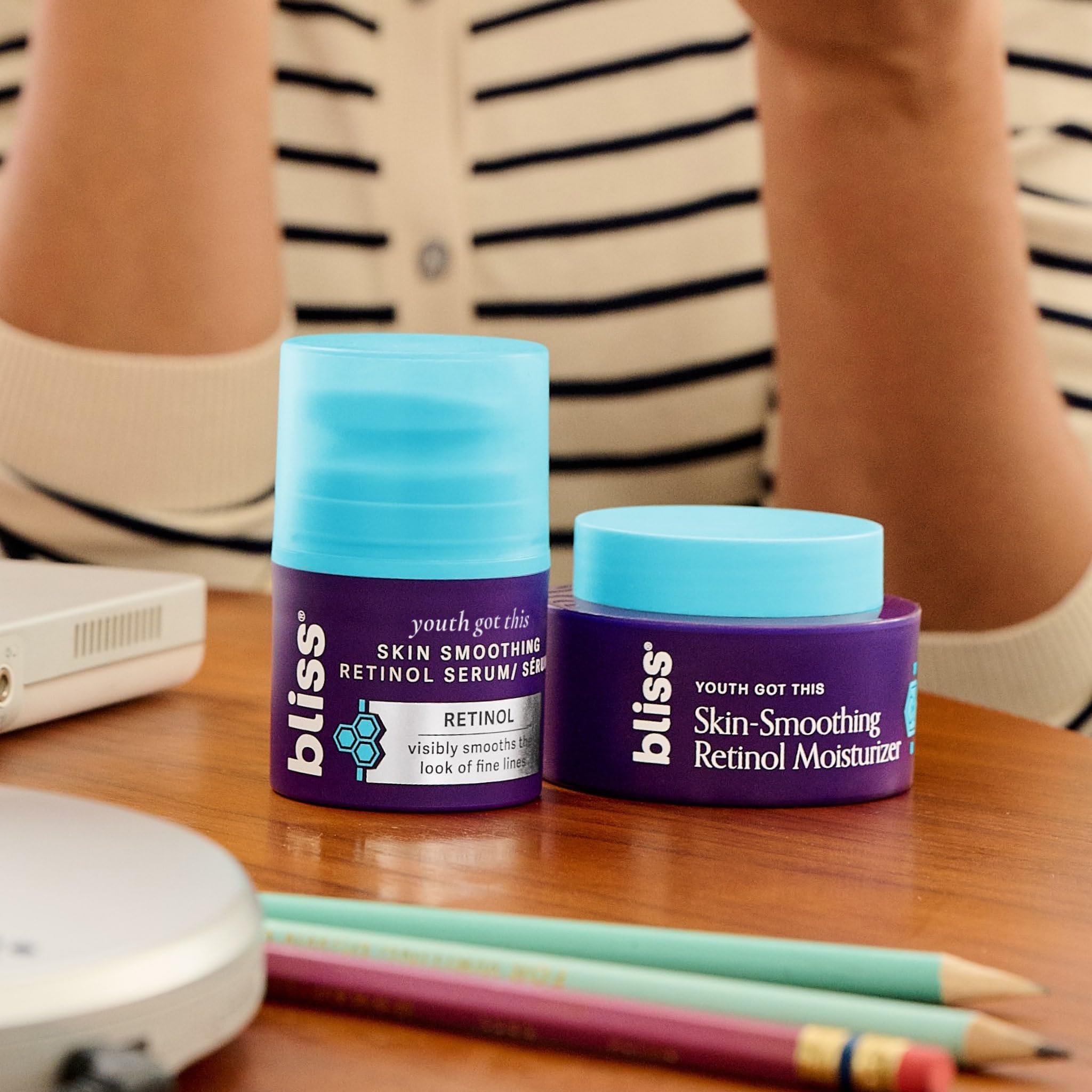 Bliss Retinol Serum prueba dermatologica para mayor confianza en la rutina.