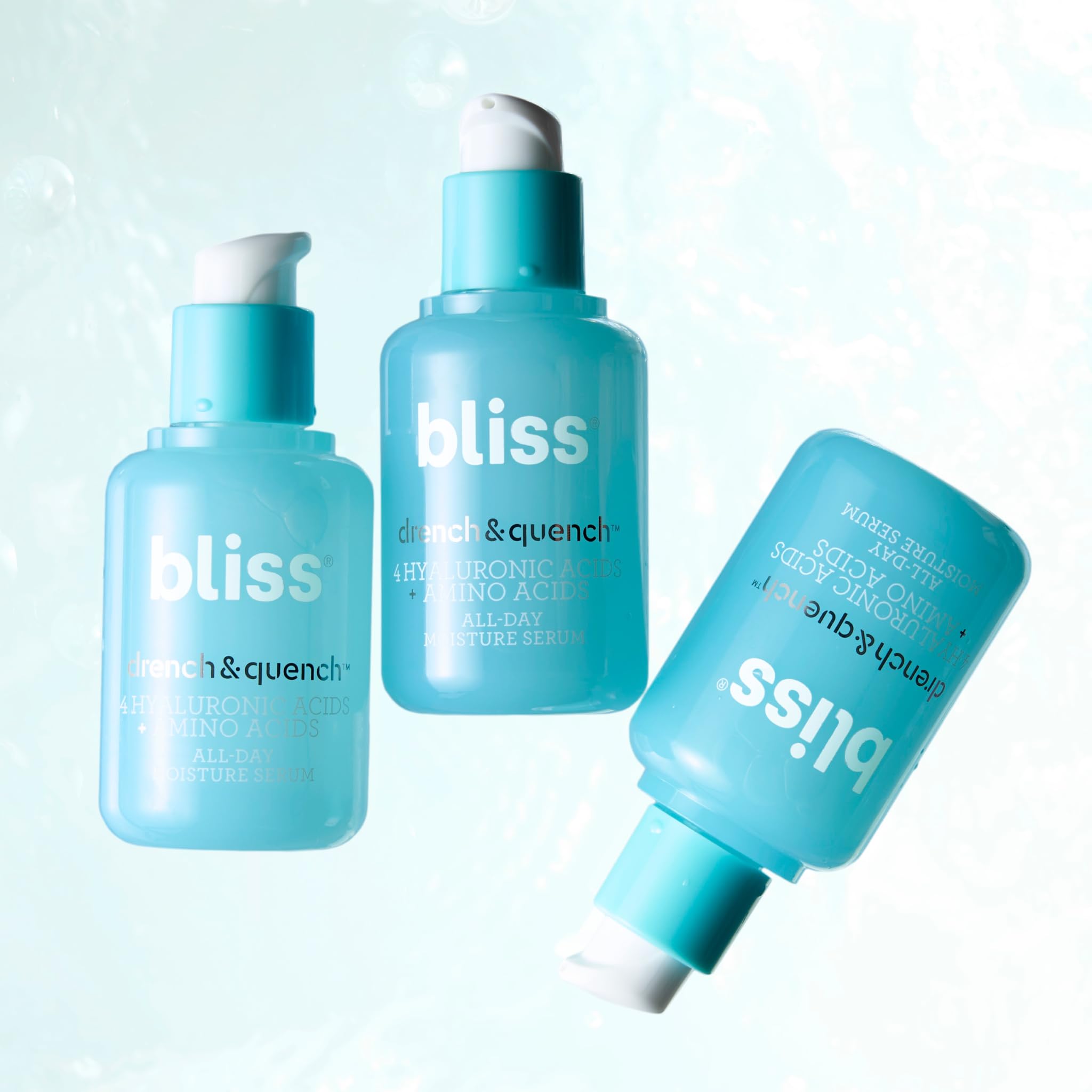 Bliss Sérum apto para todo tipo de piel, cuidado suave diario.