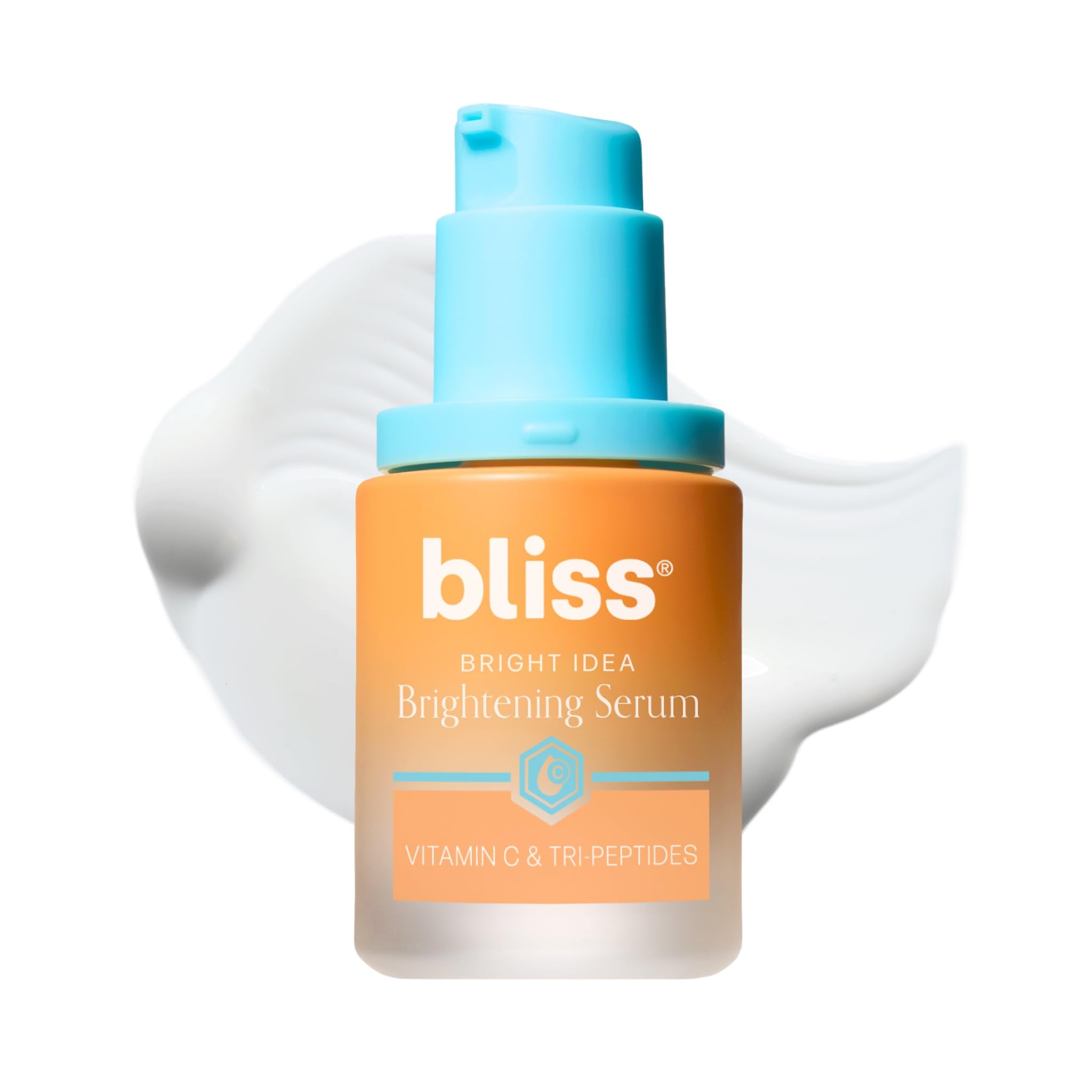 Sérum Bliss Vitamine C Tri-Peptide : brillance instantanée dans le flacon.