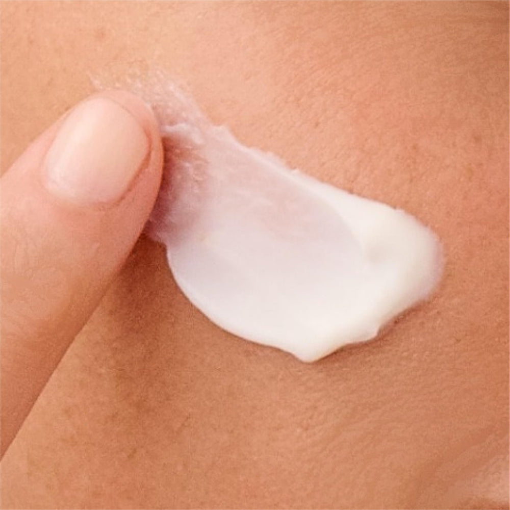 Close-up of Bliss Vitamin C Tri-Peptide Moisturizer conveys luxury feel for daily use.