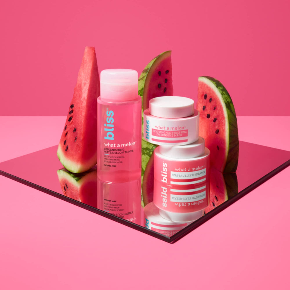 Bliss What a Melon Toner, cuidado de la barrera con formulación suave.