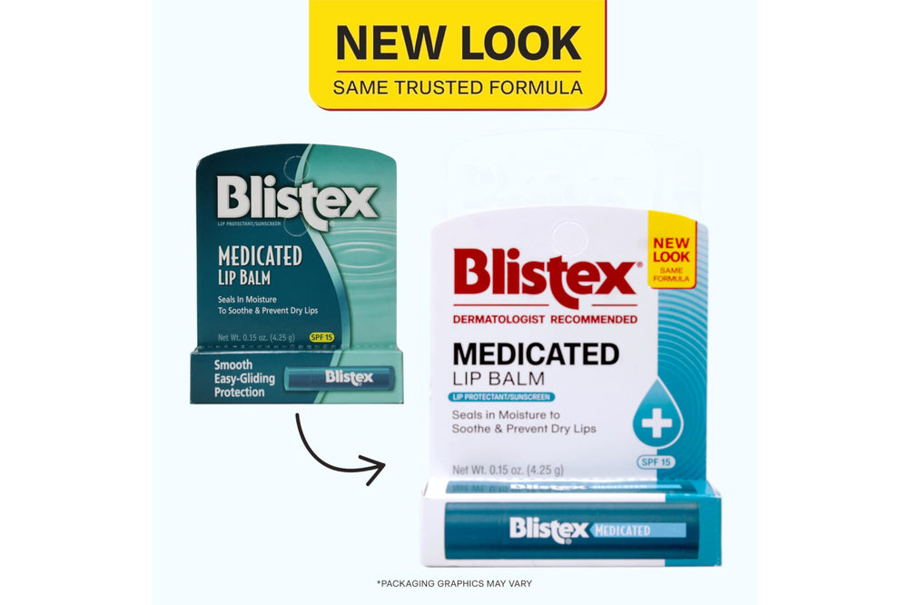 Textura suave y deslizante de Blistex para una aplicación cómoda.