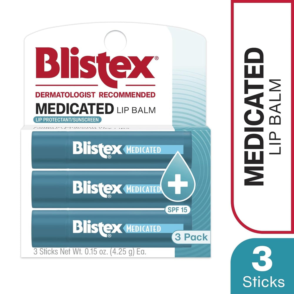 Uso externo solamente: Blistex Medicado cuida labios durante todo el día.