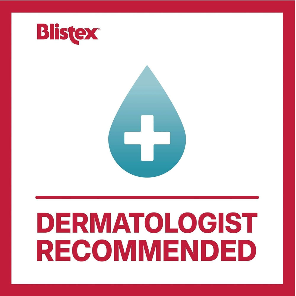 Uso diario de Blistex para cuidado labial y confort temporal.
