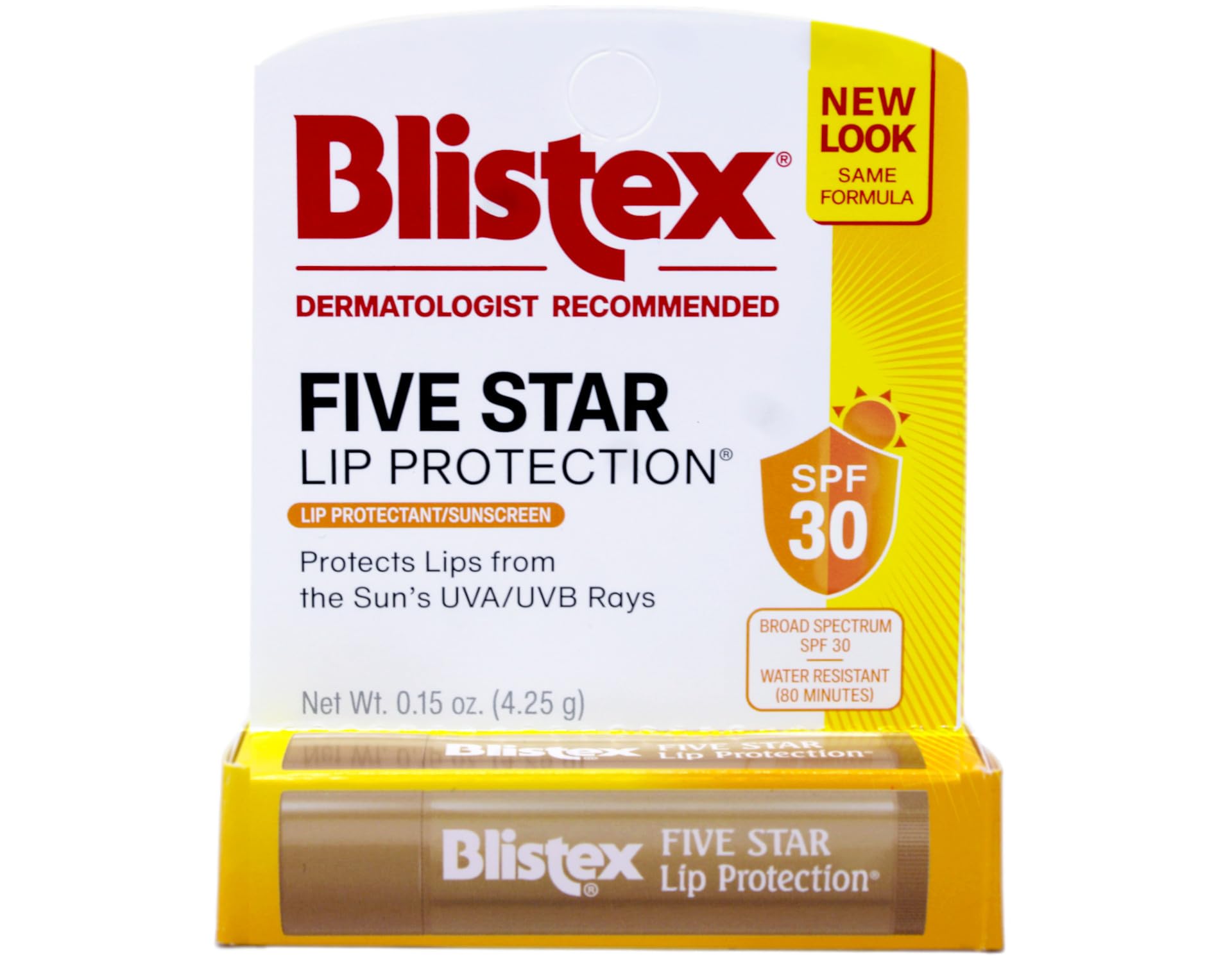 Blistex proteccion labios SPF30: protección solar diaria para estos labios.
