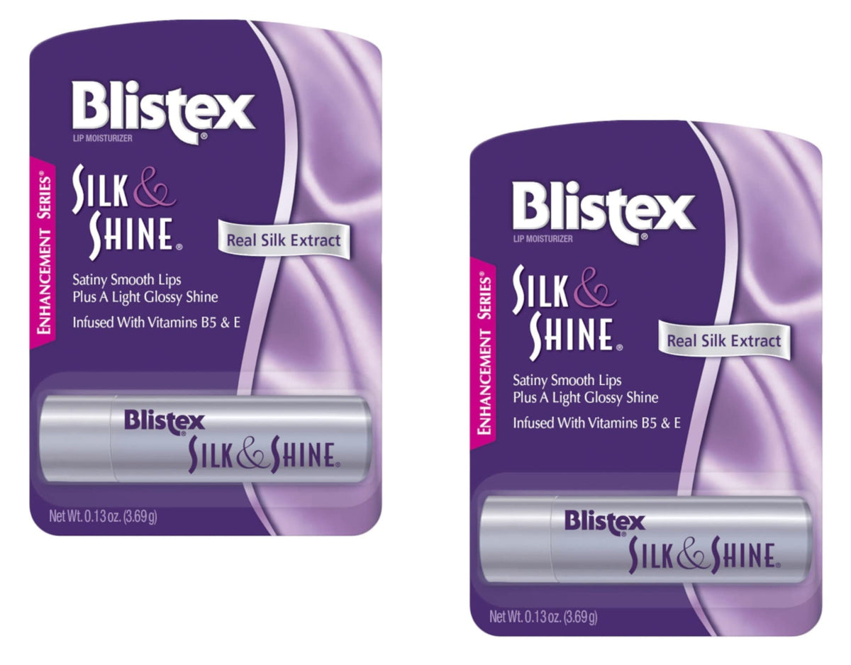Blistex Silk & Shine labial satinado para textura suave y nutrida.