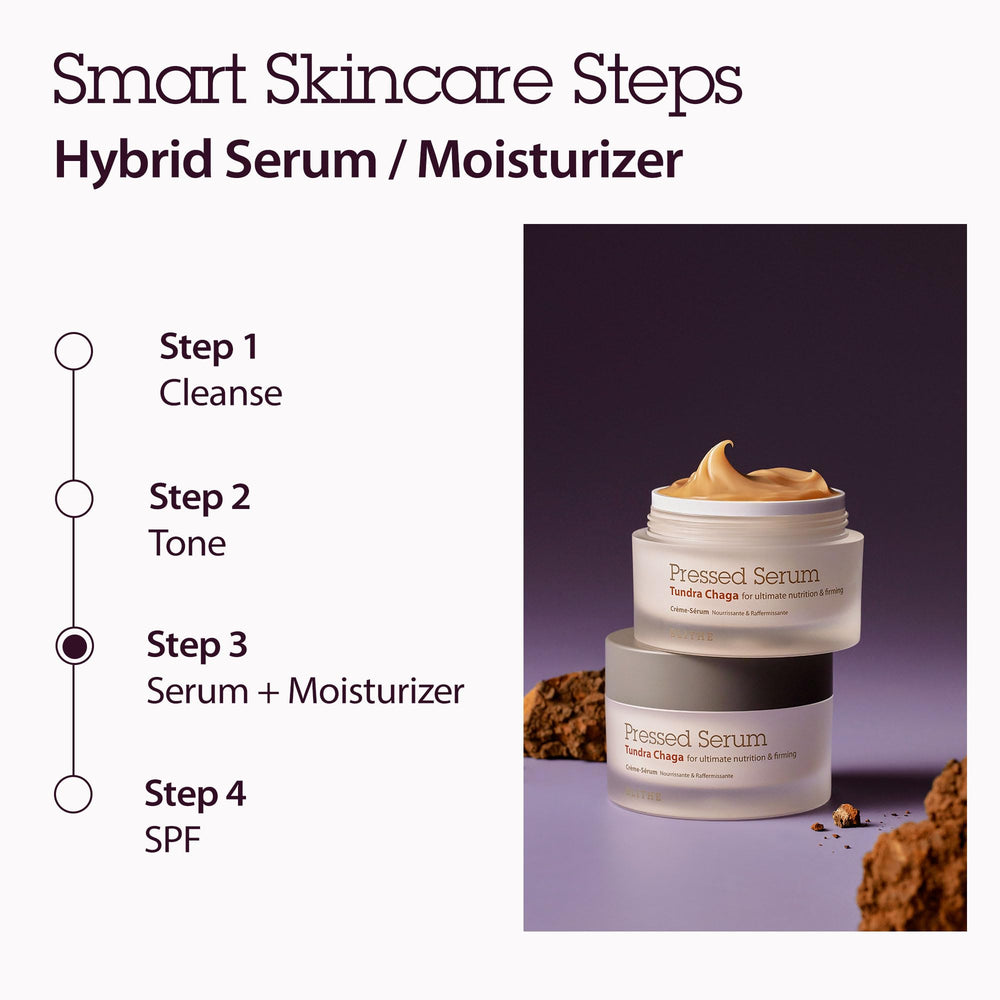 BLITHE Serum prensado Tundra Chaga: uso diario para soporte de firmeza e hidratación