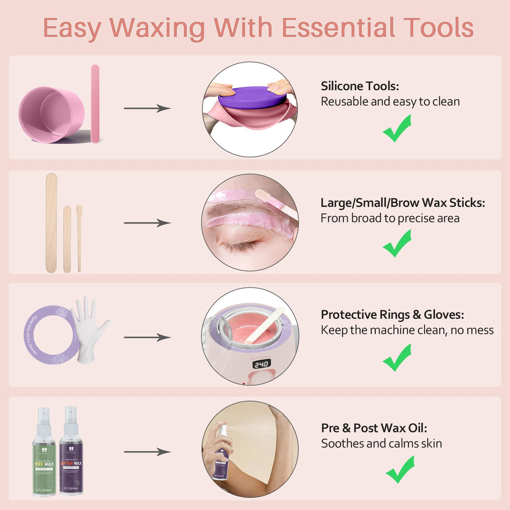 BLITZWAX ingredientes-suaves-piel-sensible: depilación suave para piel sensible.