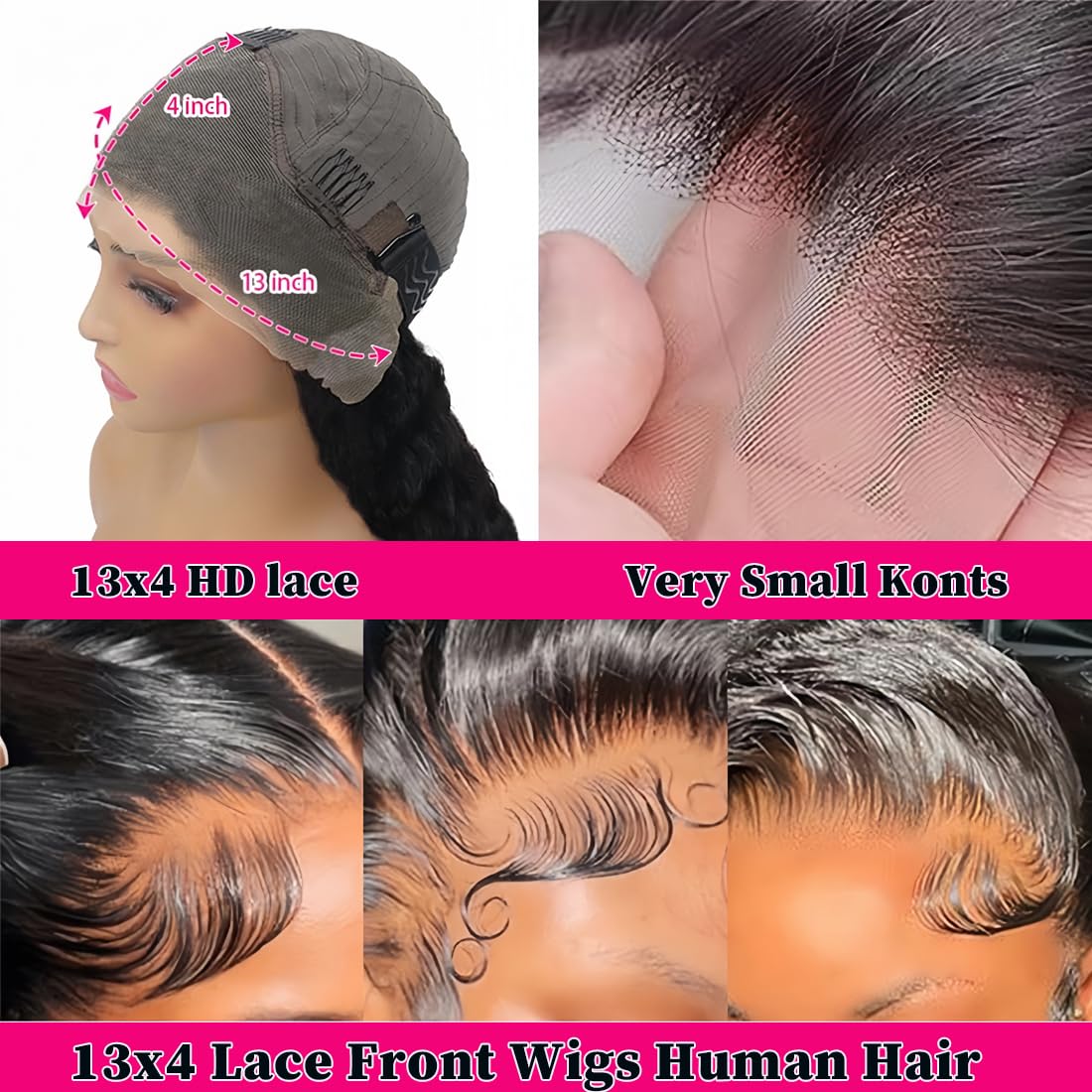 BLOCKICE Textura de cabello humano suave y realista al tacto.