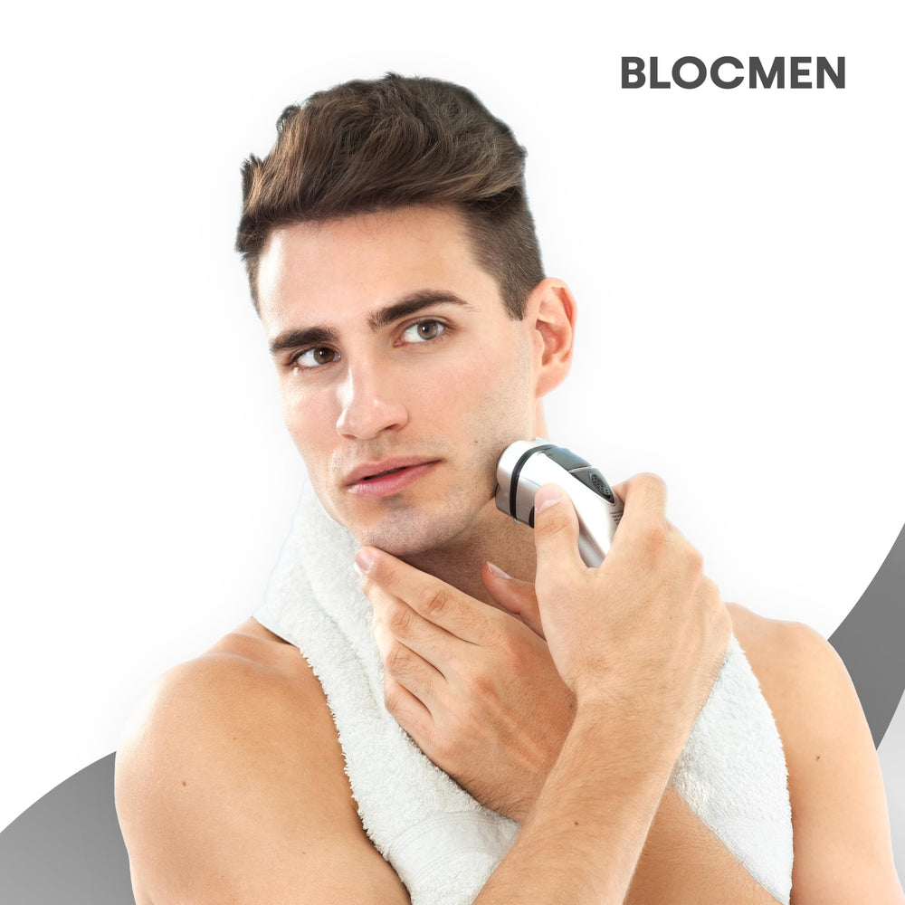 Blocmen Derma barra con fragancia muy suave, sensación agradable durante el afeitado