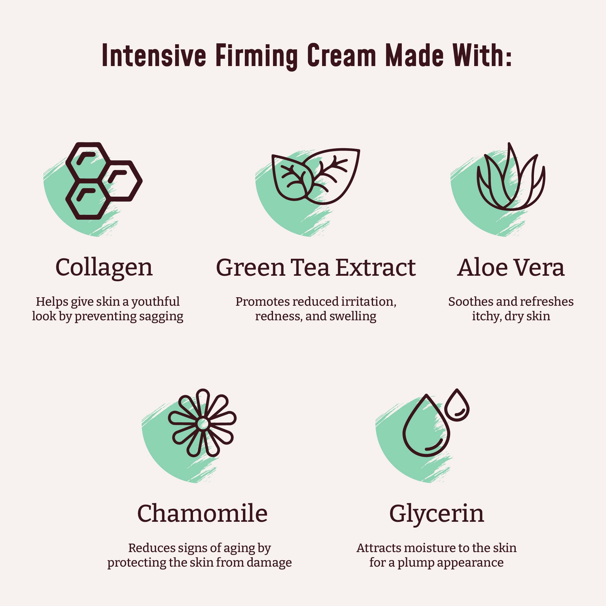 BLOOM crema facial con colágeno para piel más firme y suave