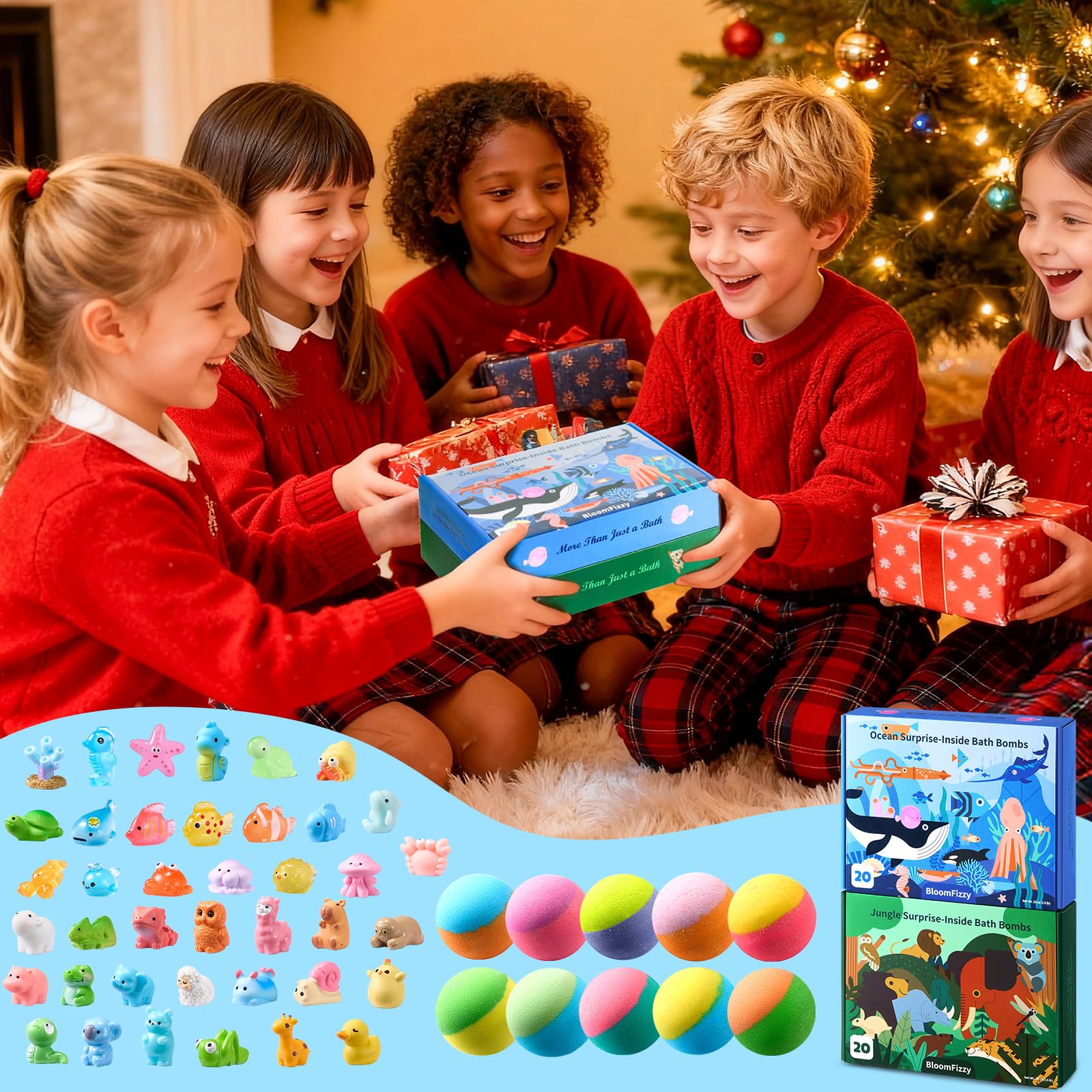 BloomFizzy regalo ideal para cumpleaños y fiestas infantiles.