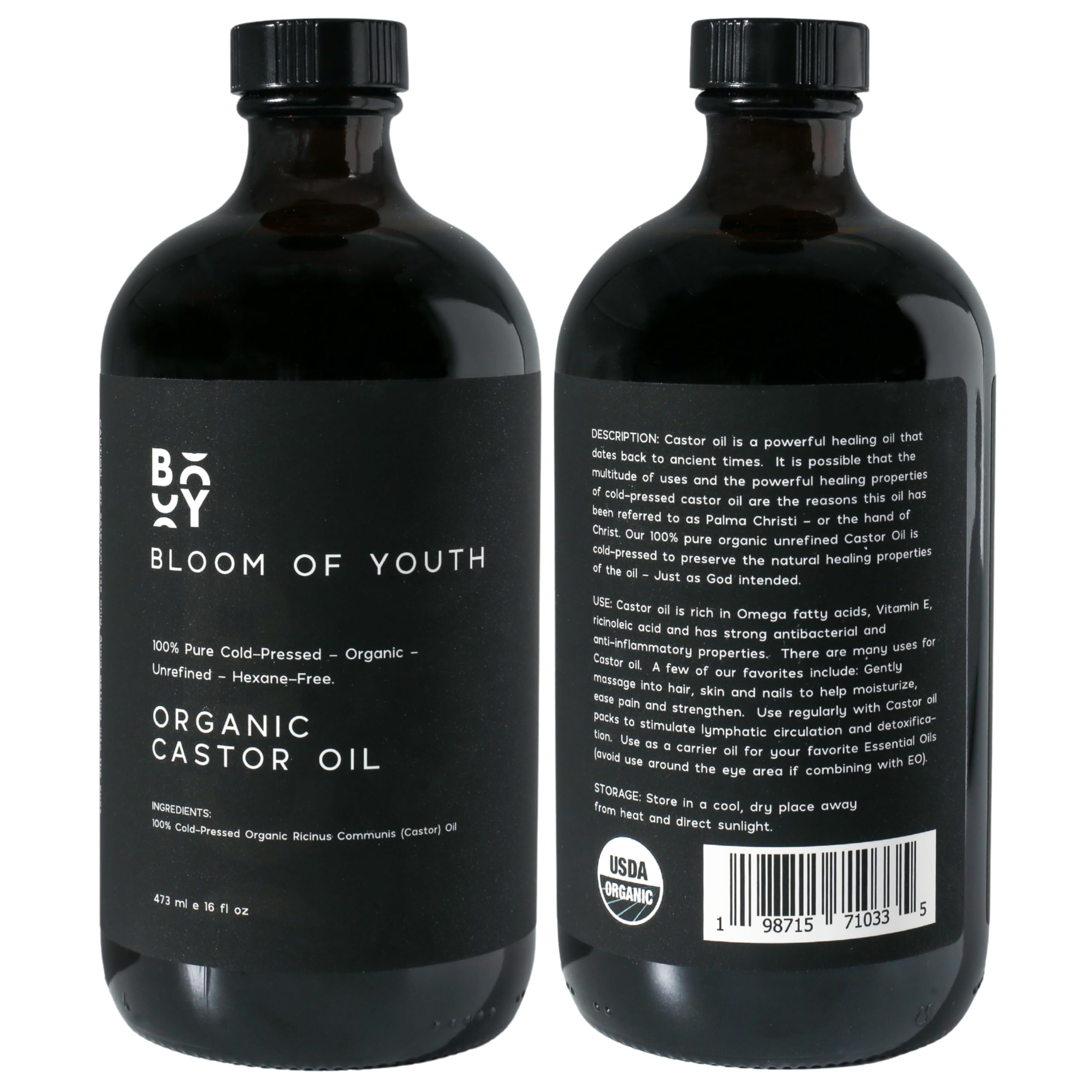 Bloom of Youth Tapon-phenolic: cierre seguro para transporte.