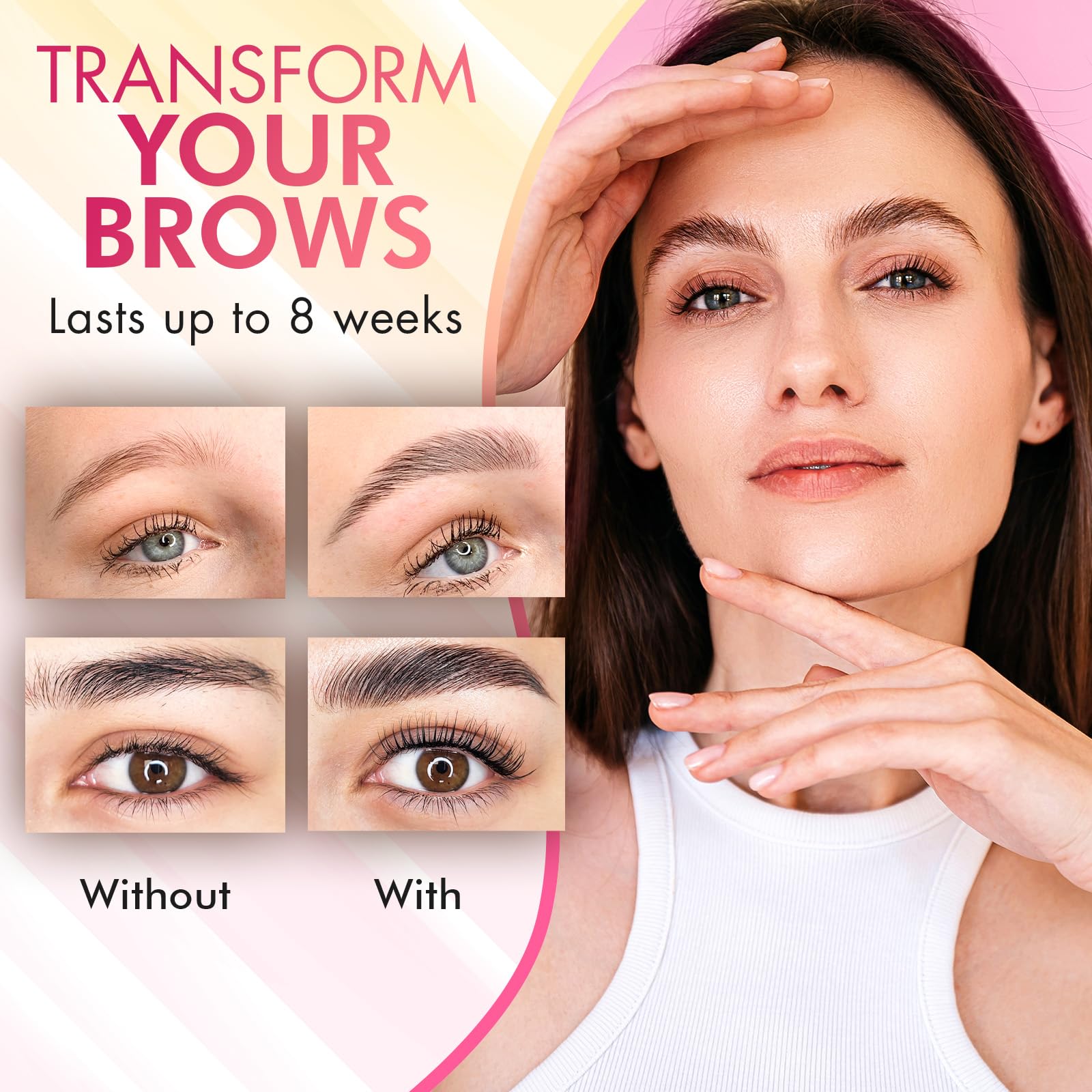 BLOOMORA kit laminación-cejas: instrucciones fáciles para laminar cejas.