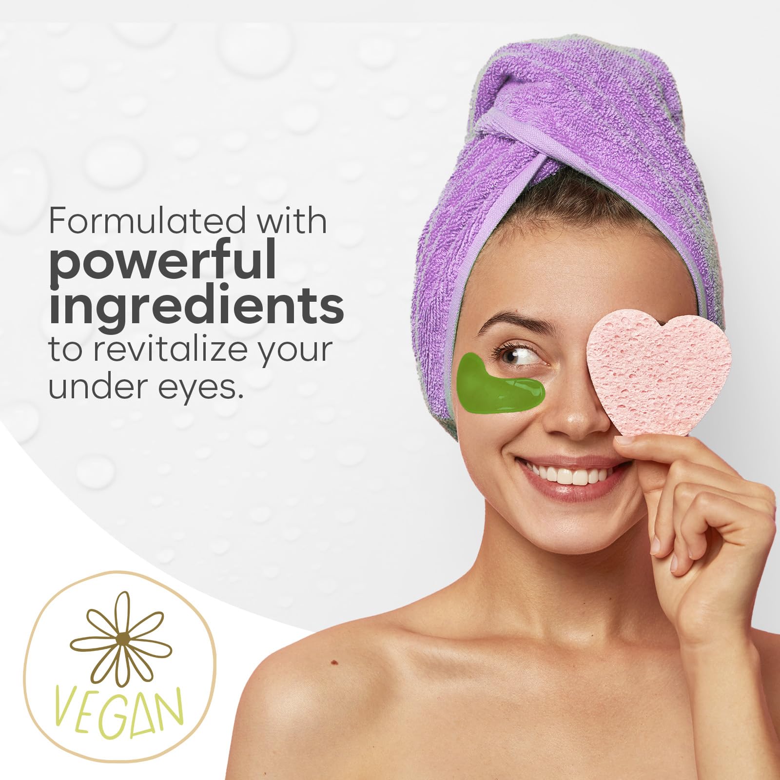 BLOOMORA Parches Ojos retinol y colágeno para tersura